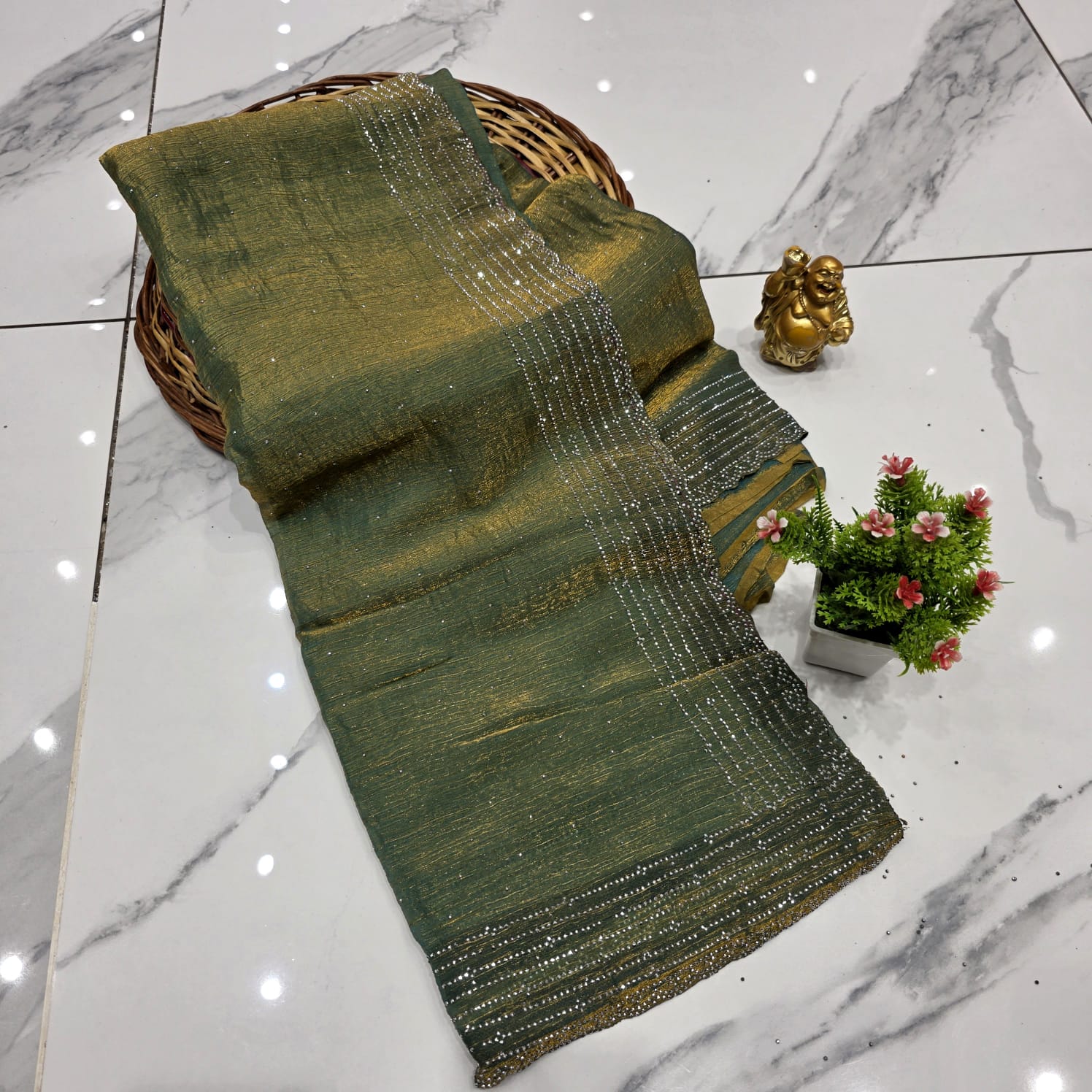 Space Silk Saree