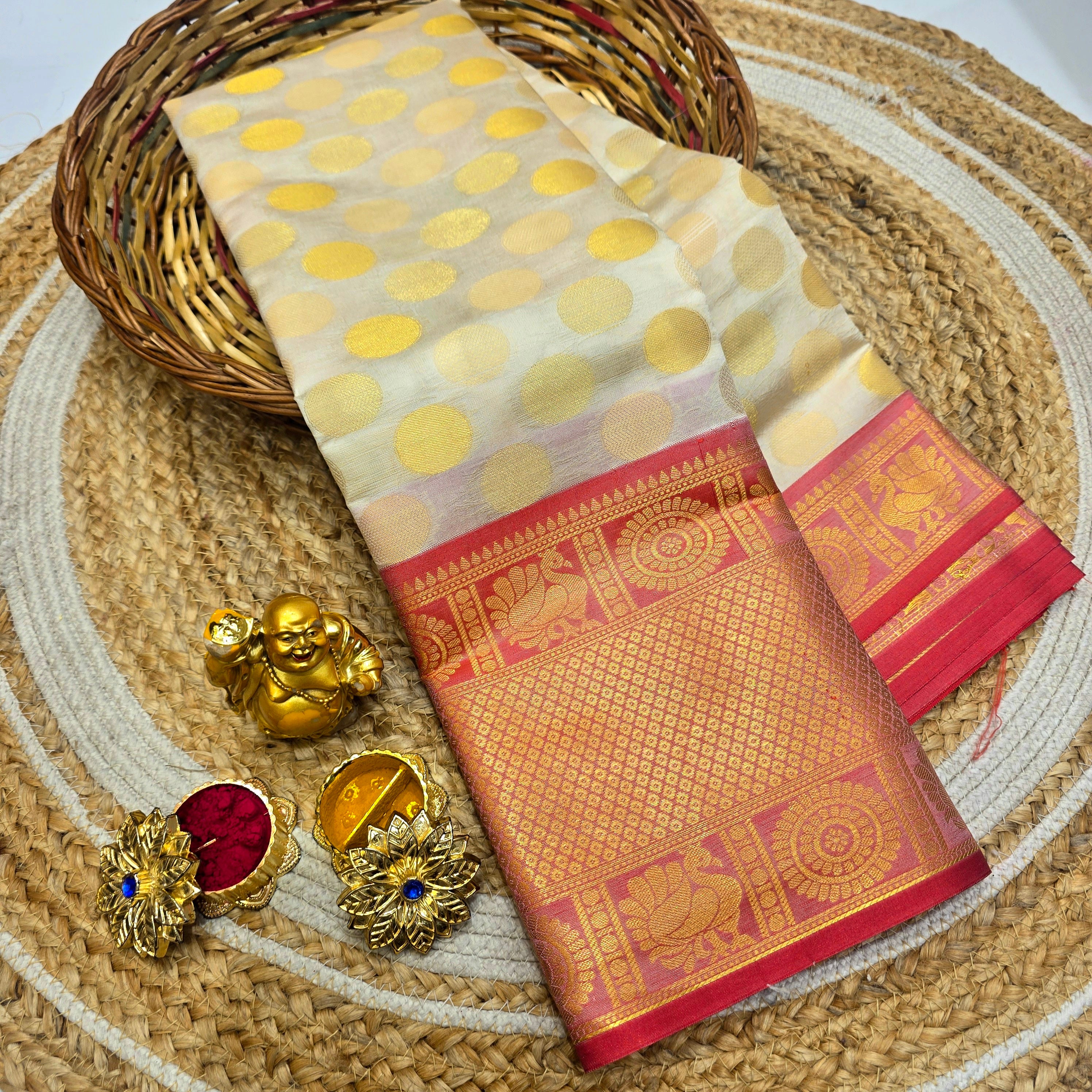 Tissue Bridal Saree
