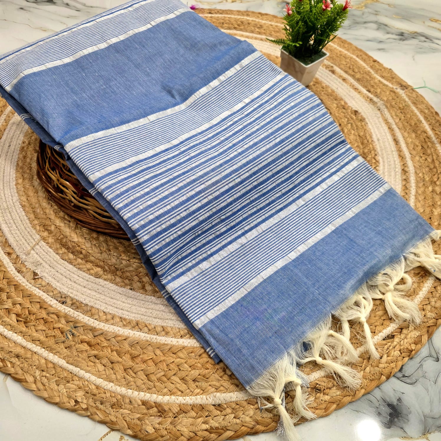 Jute Cotton Saree