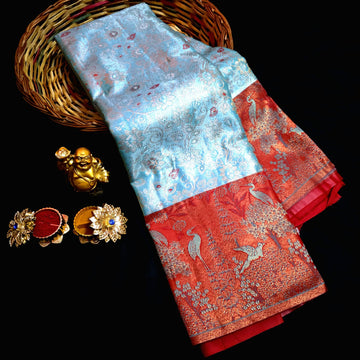 Bridal Tissue Silk Saree