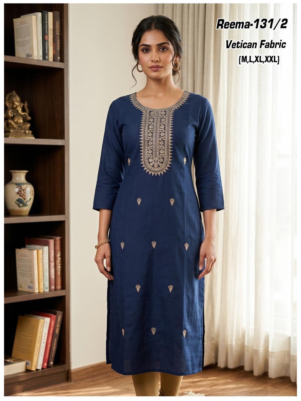 Premium Vetican Fabric Kurti