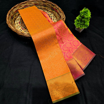 All Self Bridal Saree ( Without Stone )