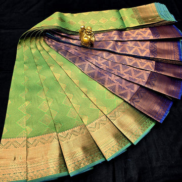 All Self Bridal Saree