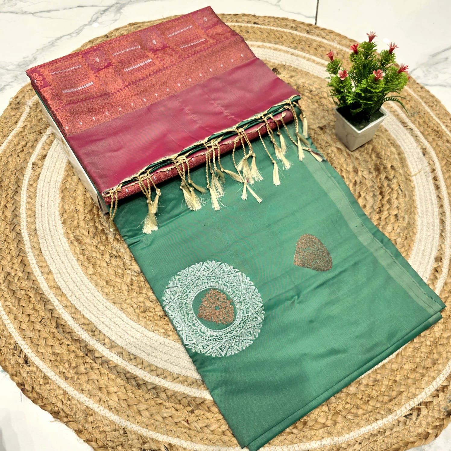 Georgius Soft Silk Saree