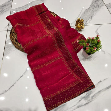 Space Silk Saree