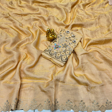 Space Silk Party Wear Saree