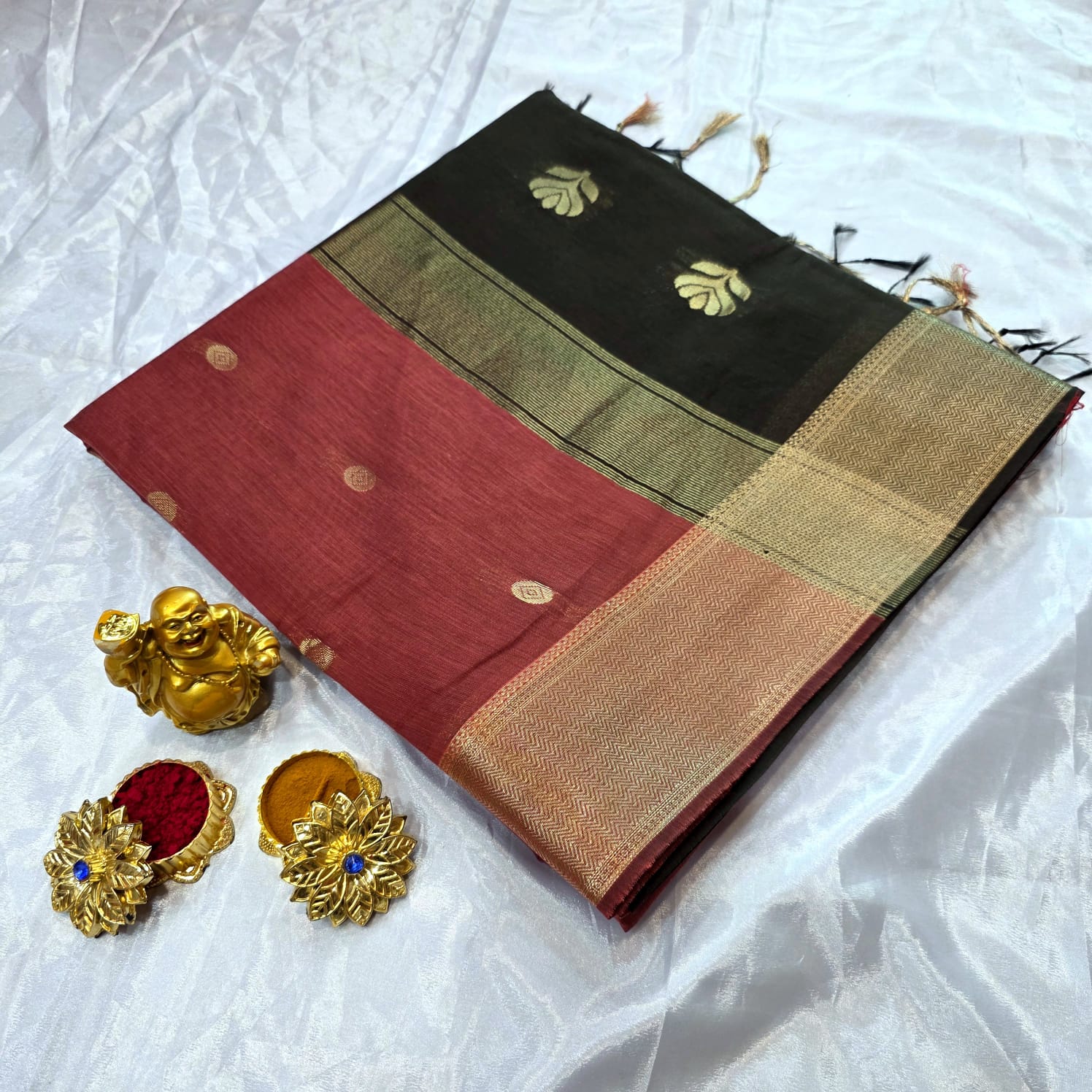 New Maheshwari cotton saree