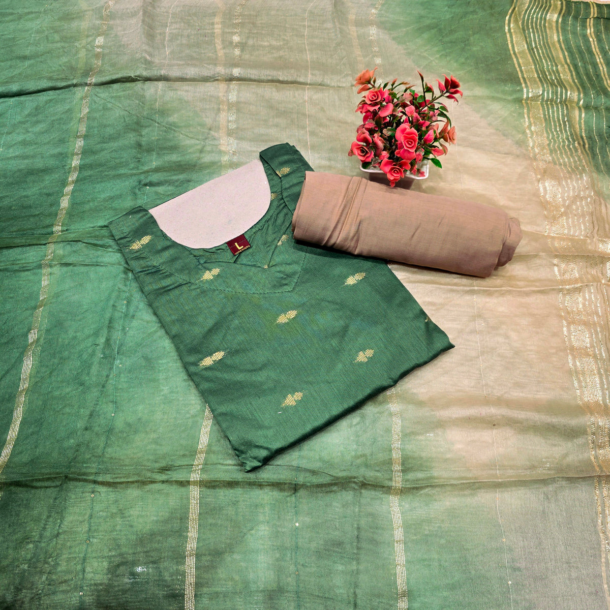 Jamdani Kurti Set