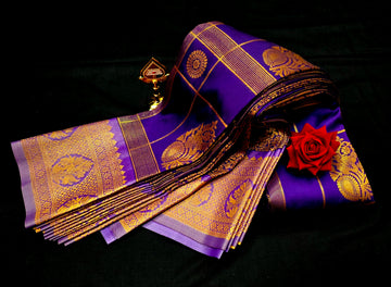 Own Production Premium Kanchi Checked Semi Silk