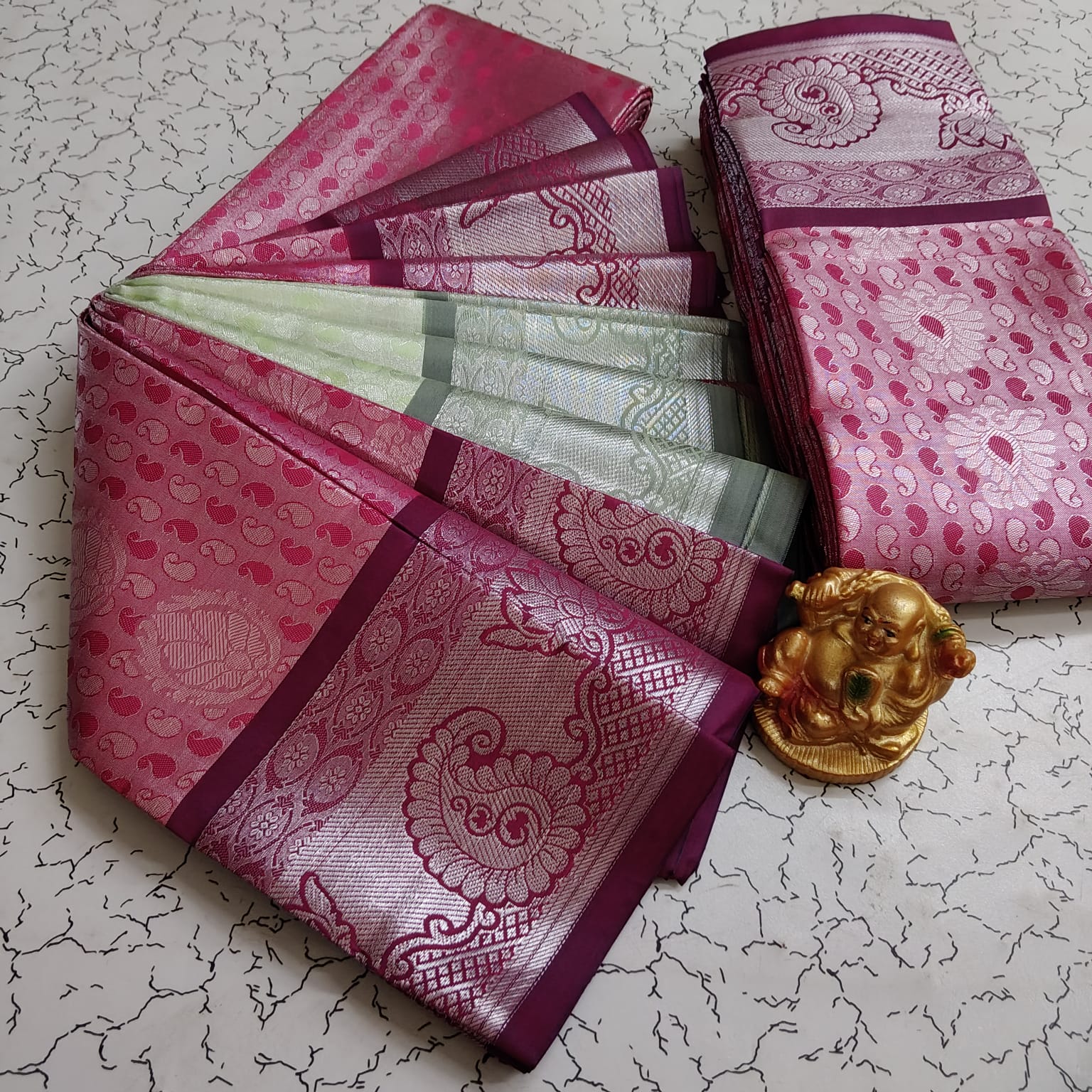 Bridal Silver Allself Offer Sarees
