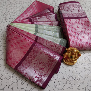 Bridal Silver Allself Offer Sarees