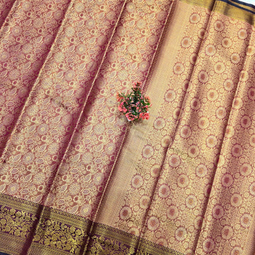 One Gram Gold Saree With Contrast Border ( same colour only dispatch )