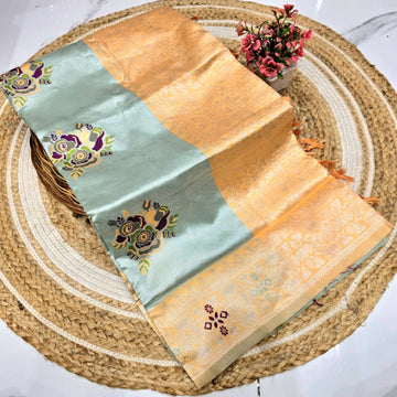 Fancy Tissue Silk Saree