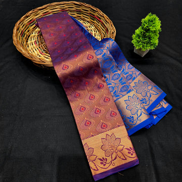 All Self Bridal Saree ( Without Stone )