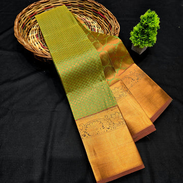 All Self Bridal Saree ( Without Stone )