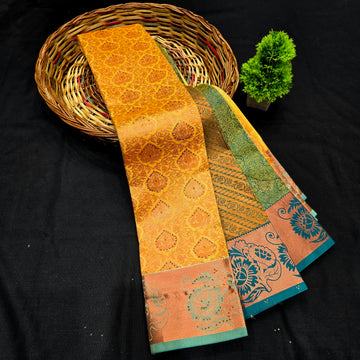 All Self Bridal Saree