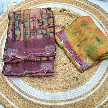 Sirosky Work Saree