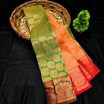All Self Bridal Saree
