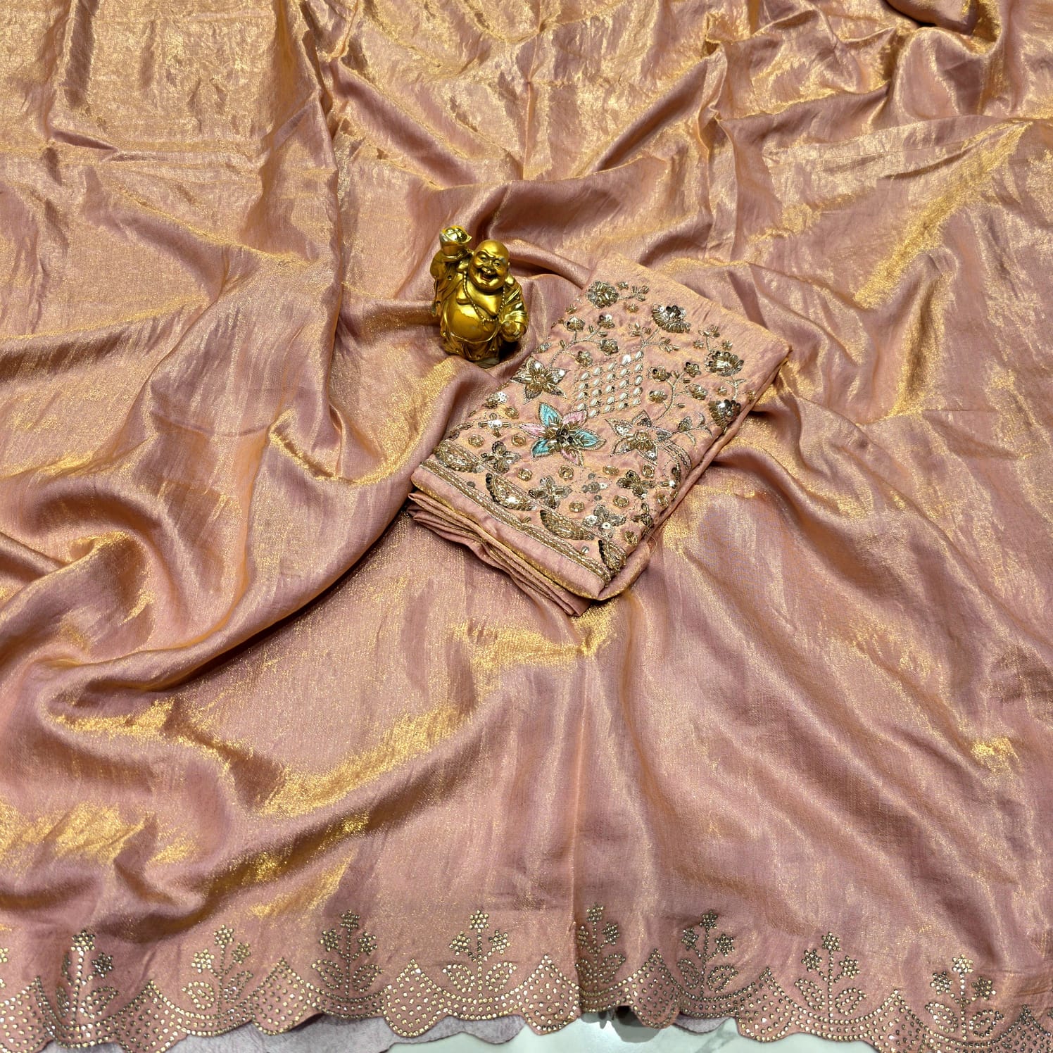 Space Silk Party Wear Saree