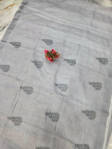 Fancy Cotton Saree ( Same Colour only dispatch )