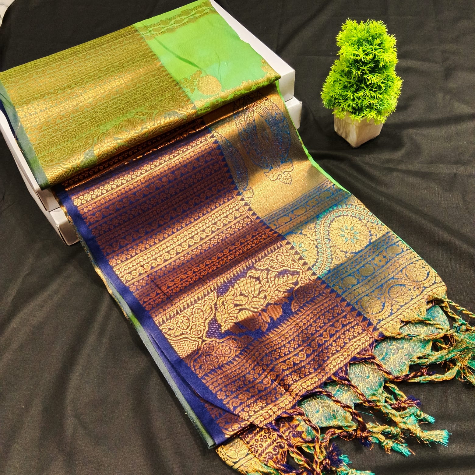 Traditional Bridal Silk Saree