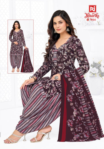 Printed Patiyala Kurti Set