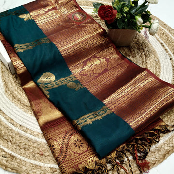 Bridal Luxury Soft Silk Saree