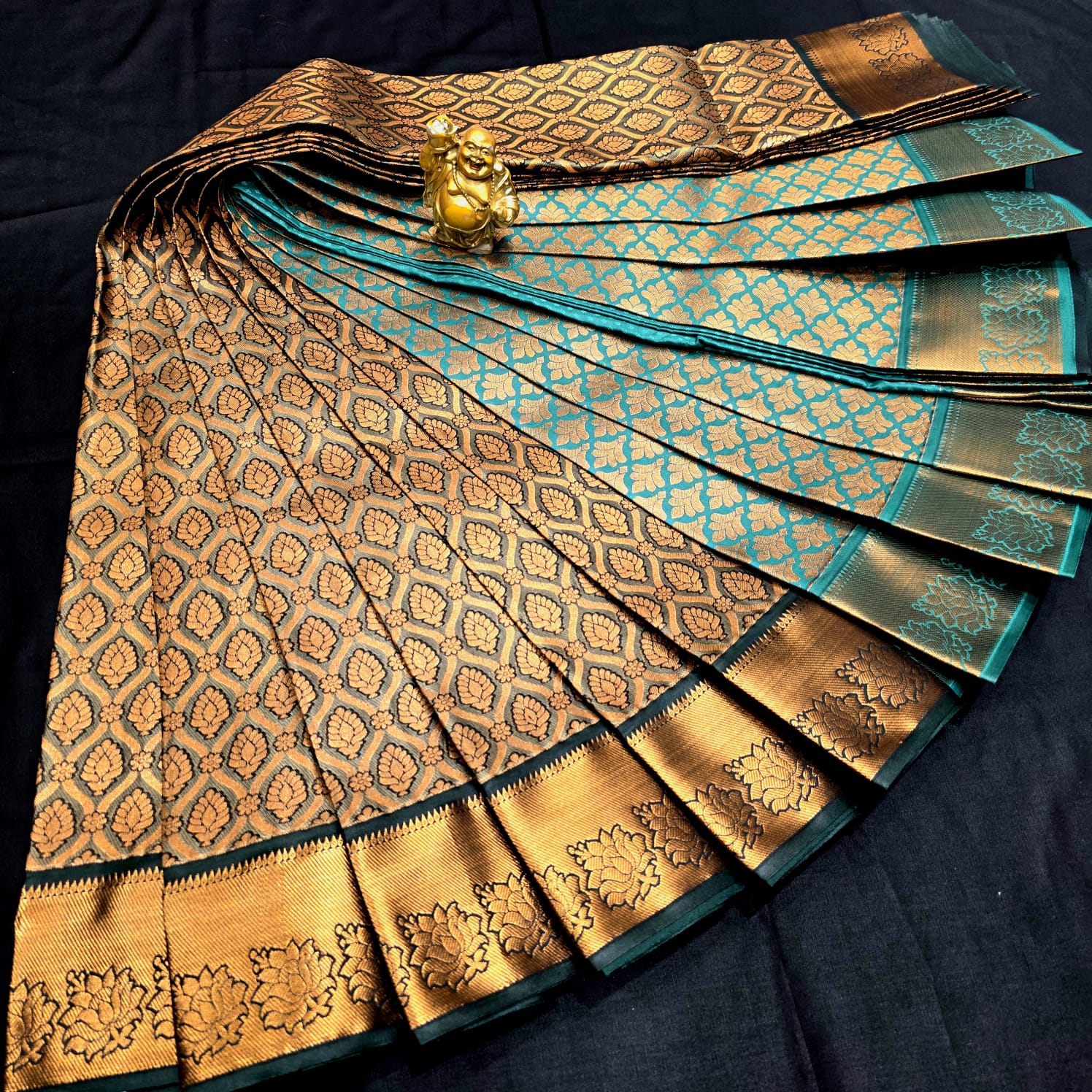 All Self Bridal Saree