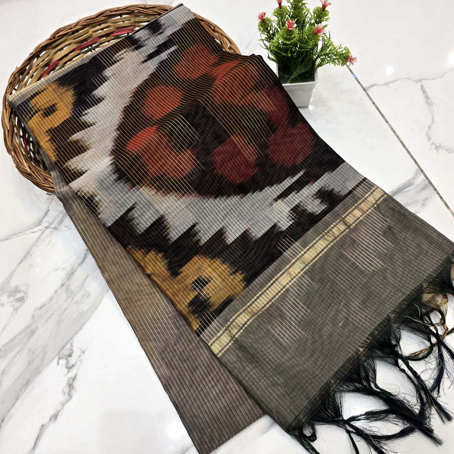 Pochampally Cotton Saree