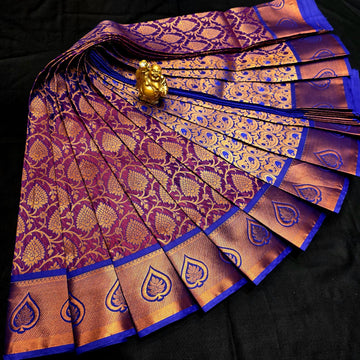 All Self Bridal Saree