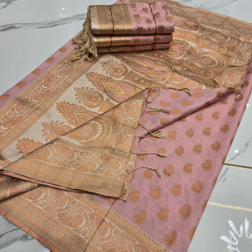 Premium Paisley Design Silk Saree