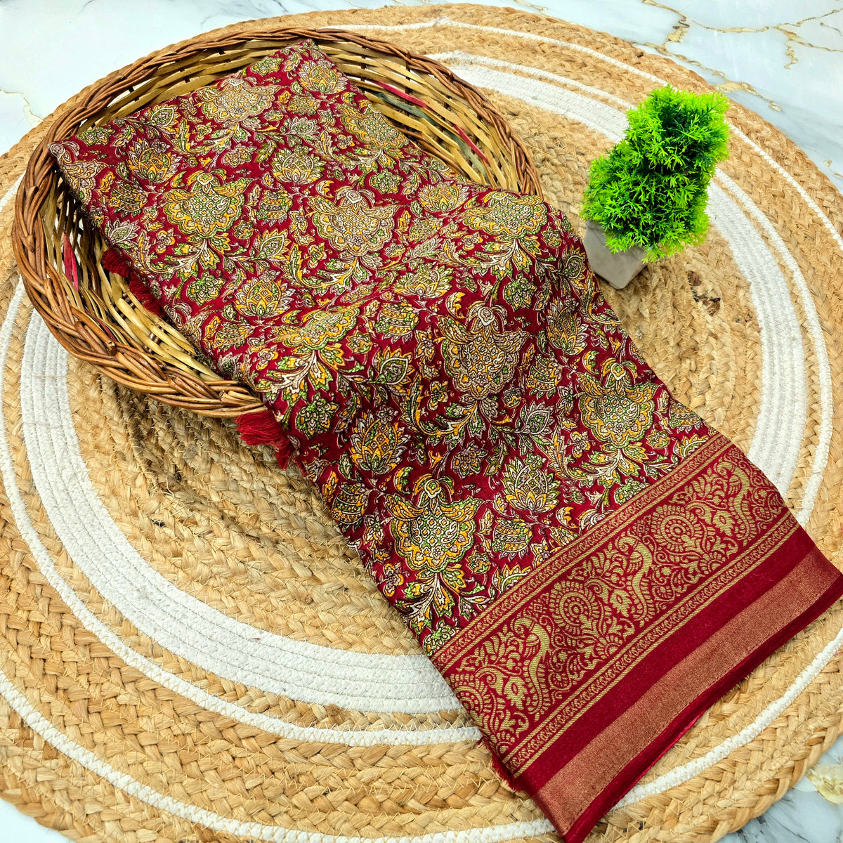Malai Cotton Saree
