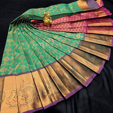 All Self Bridal Saree