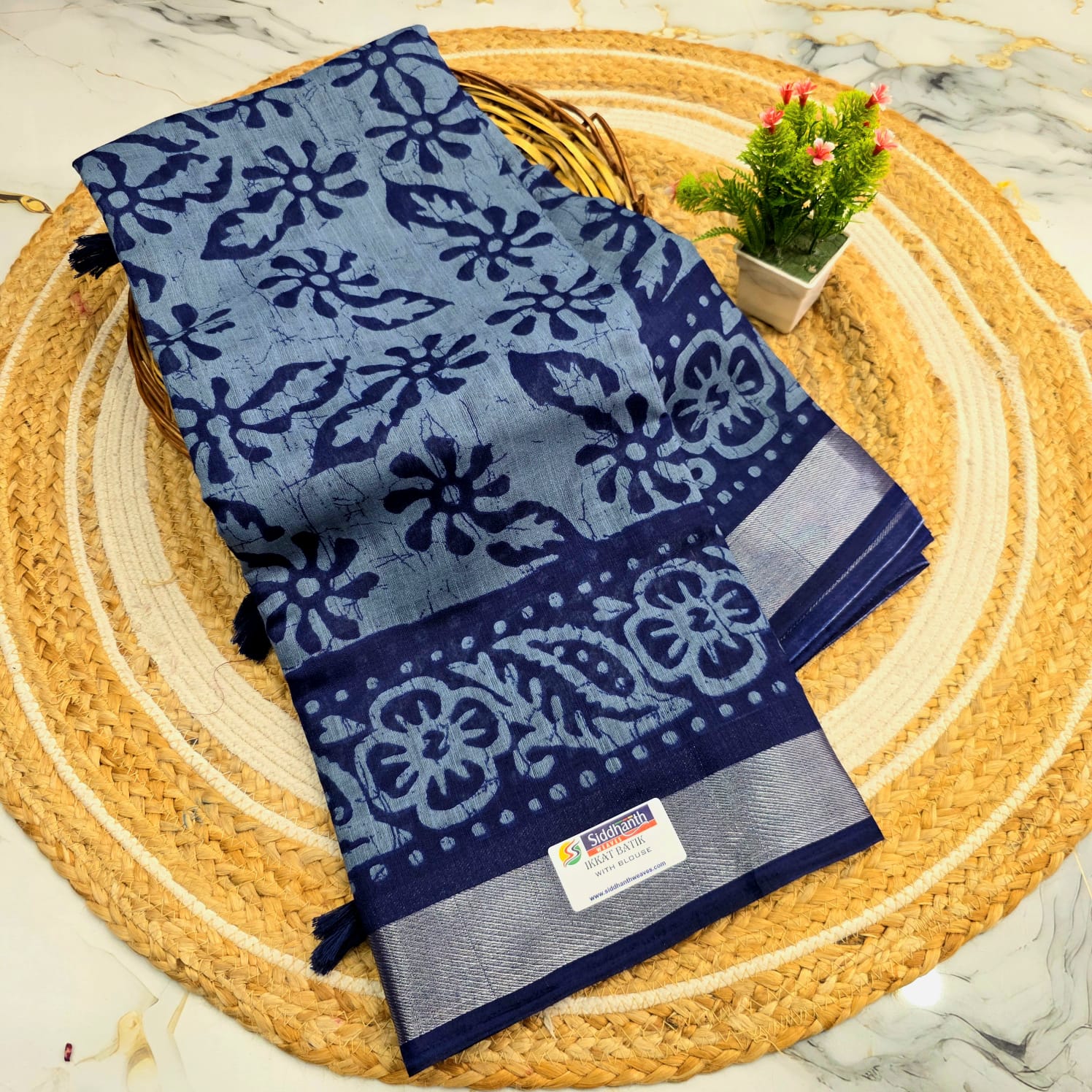 Siddhanth Ikkat Silk Saree