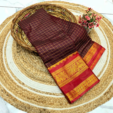 Diwali Special Chettinad Cotton Saree