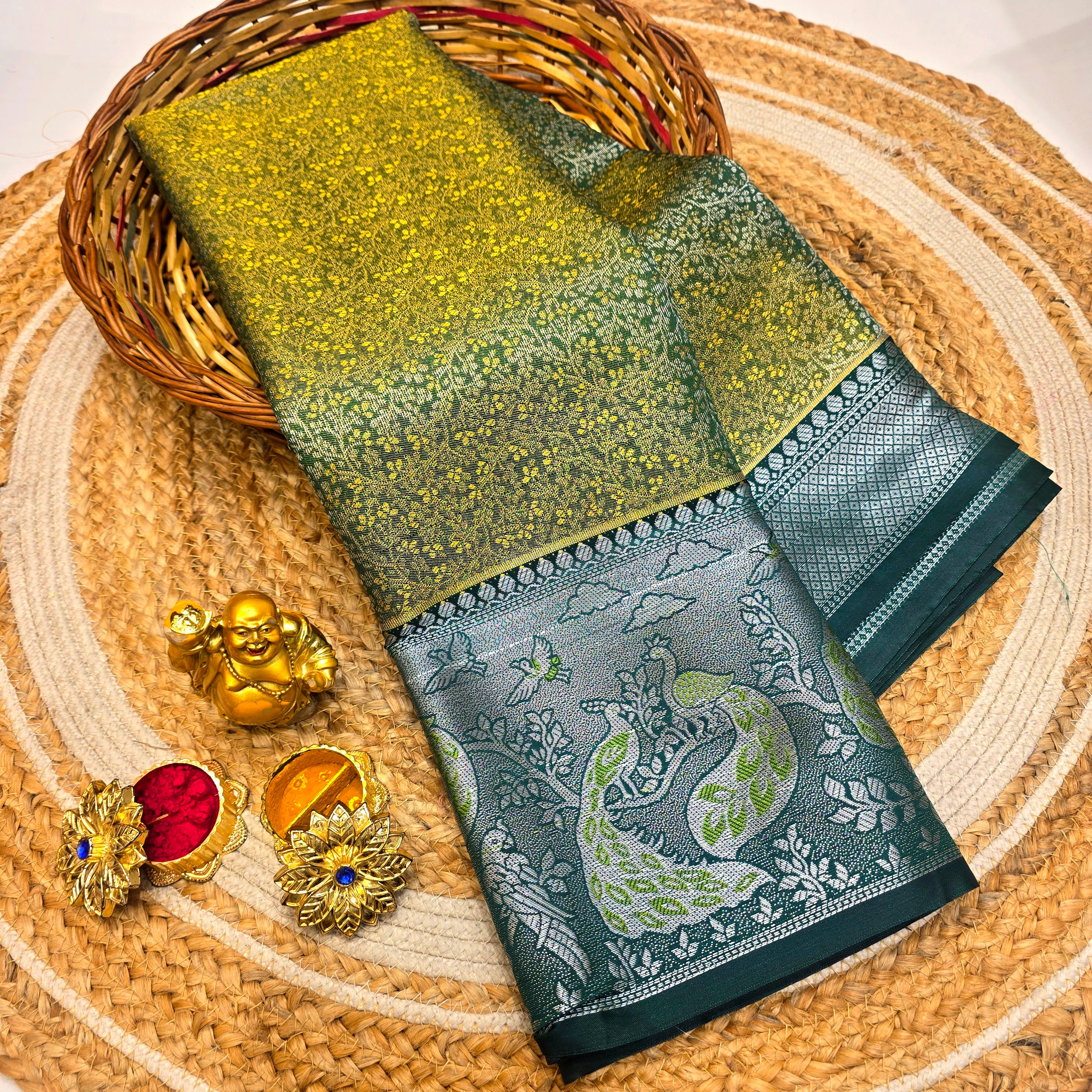 Tissue Bridal Saree