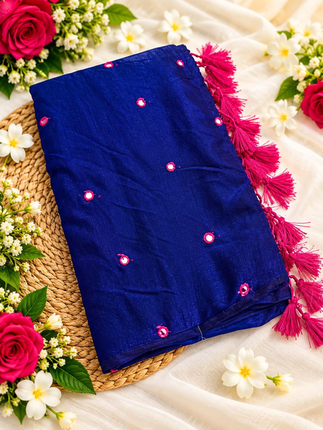Mirror Silk Saree