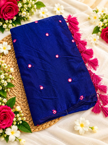 Mirror Silk Saree