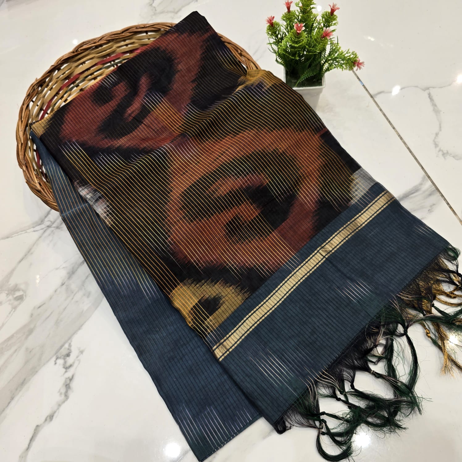 Pochampally Cotton Saree