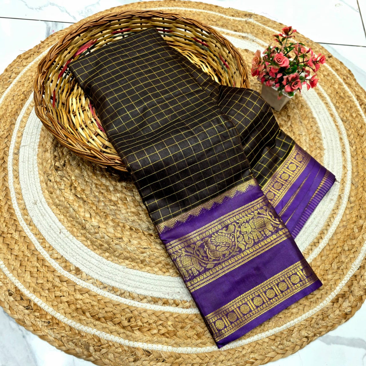 Chettinad Cotton Saree