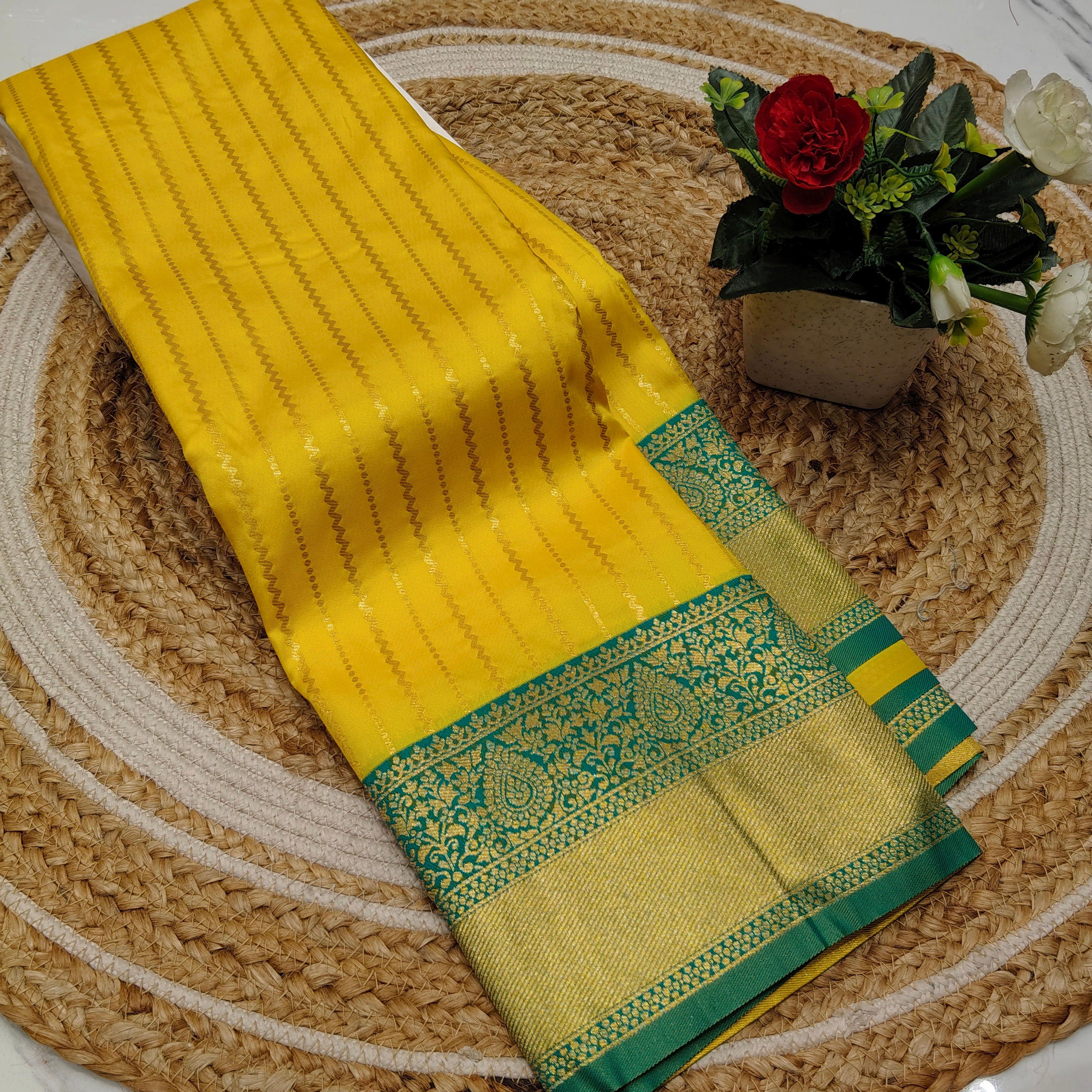 Own Production Traditional  Silk Saree