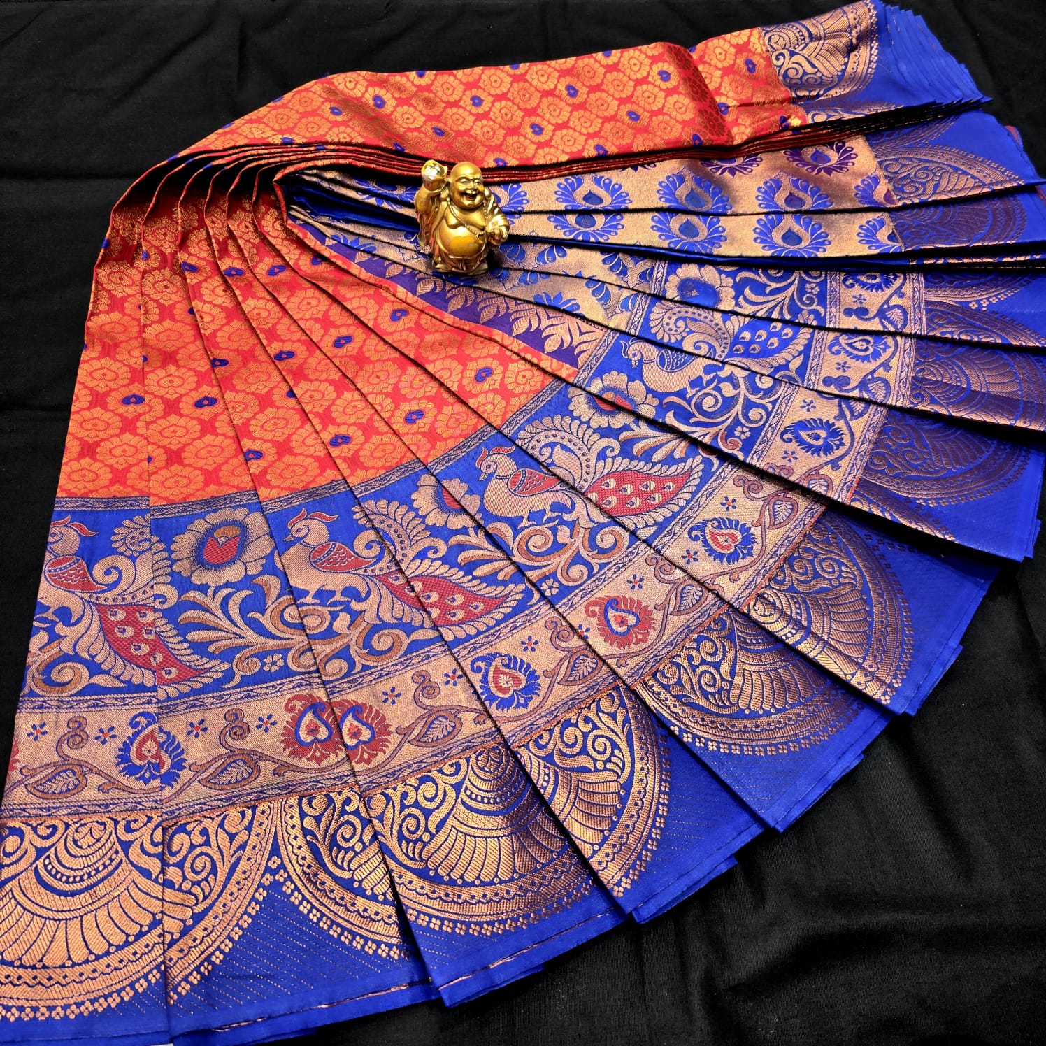 All Self Bridal Saree