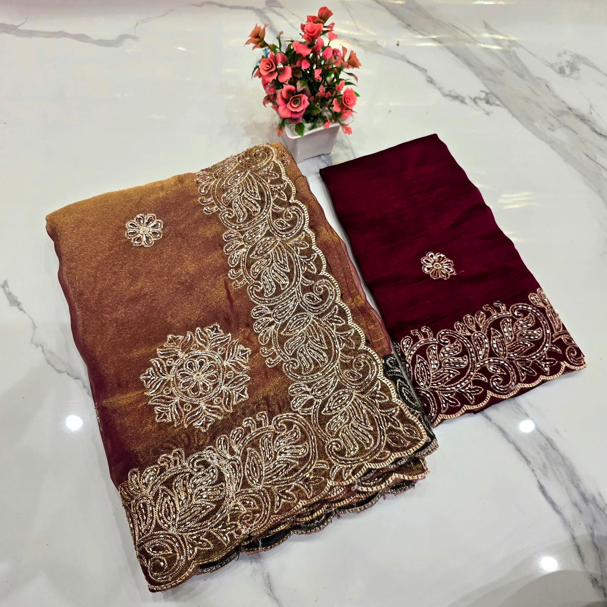 Diwali Special Party Wear Silk Saree
