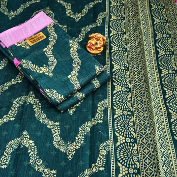 Neckless Linen Offer Sarees