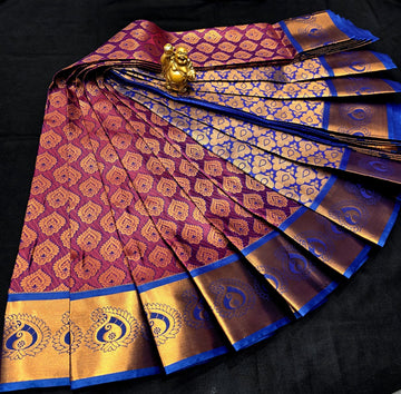 All Self Bridal Saree