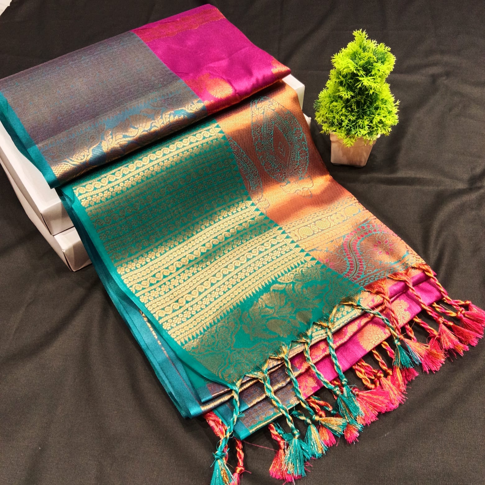 Traditional Bridal Silk Saree