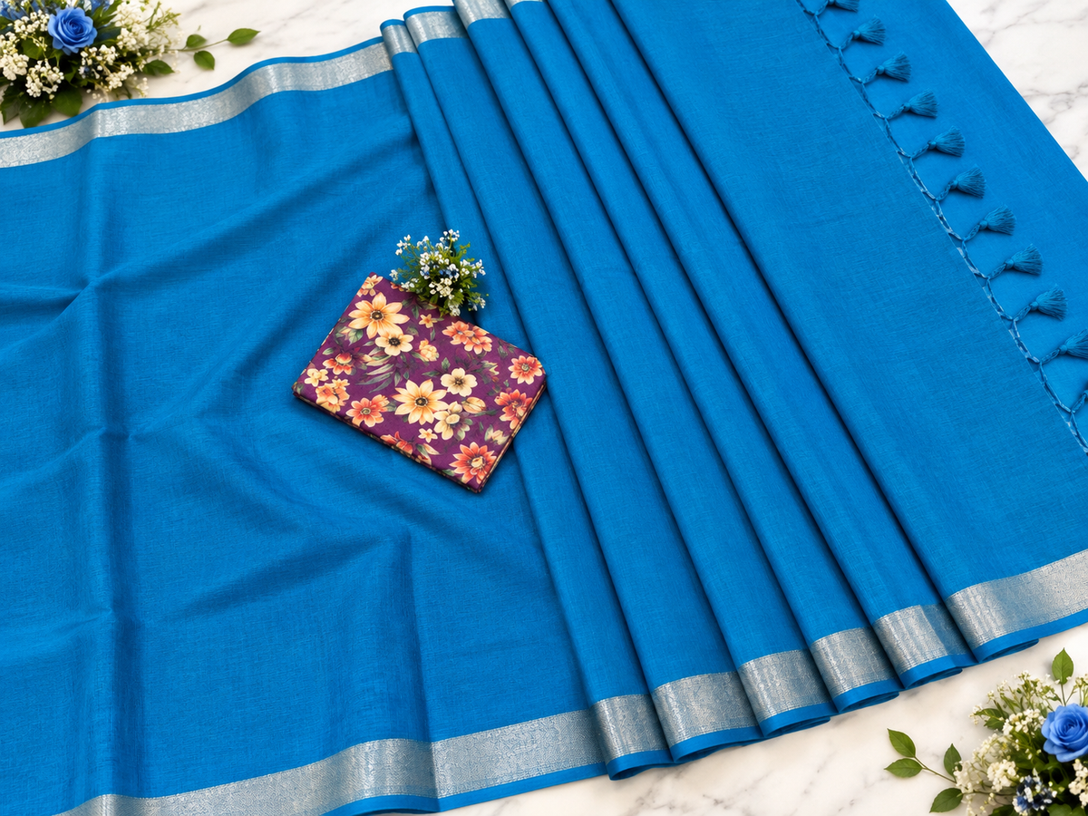 Diwali Special Kadhi Cotton Saree