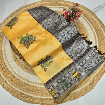 Fancy Tissue Silk Saree