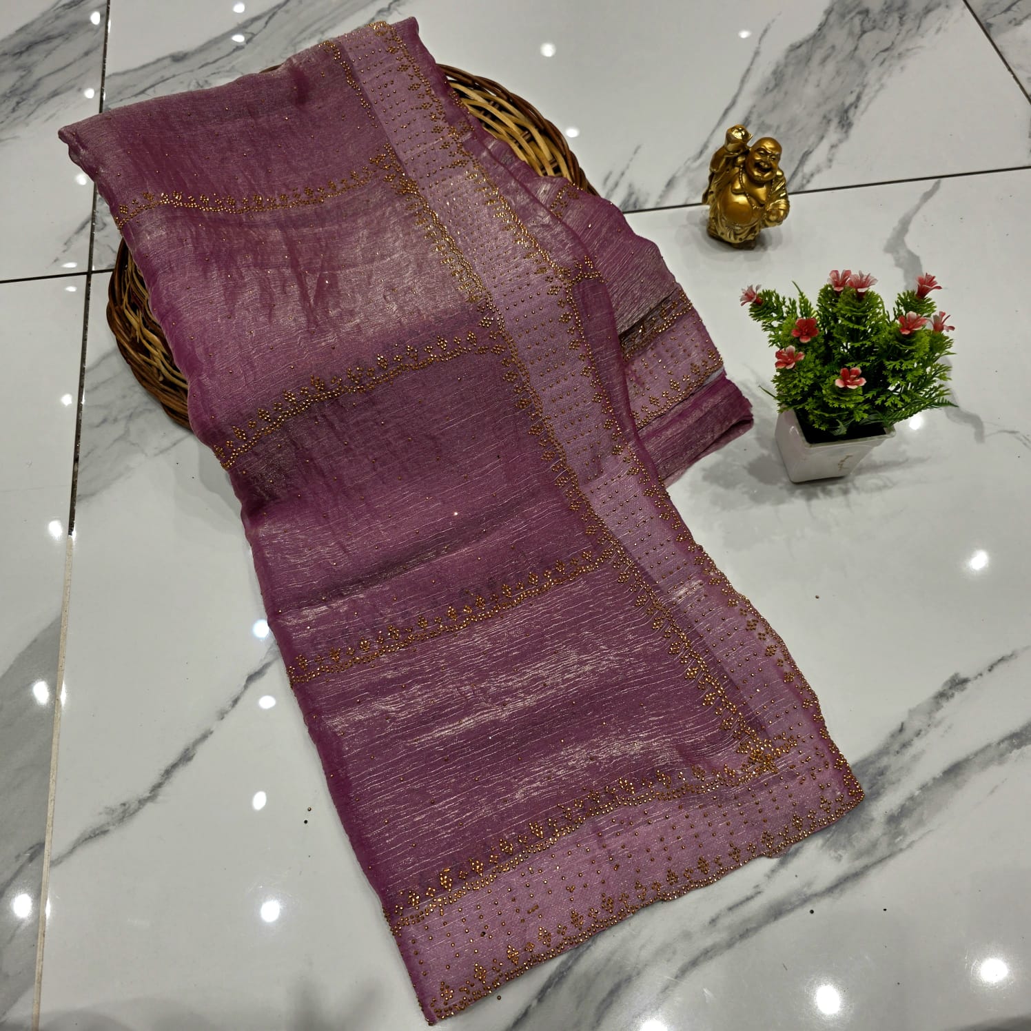 Space Silk Saree