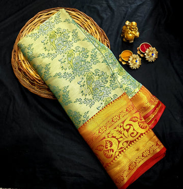 Traditional Tissue Silk Saree